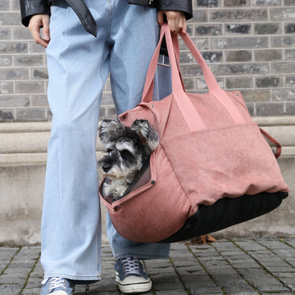 Puff Guard Dog Car Seat - Pink