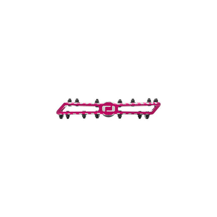 ONOFF - SHIELD V2 MTB PEDALS (Anthracite / Fuchsia / Blue)