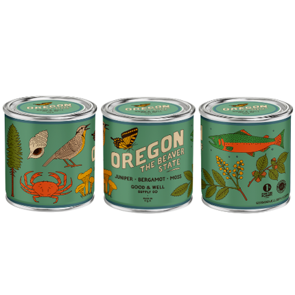 Oregon State Candle