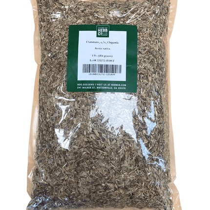 Oat Straw, Organic, Cut, Sifted