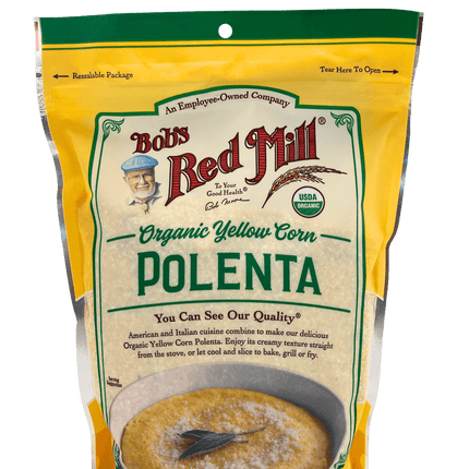 Corn Grits, Yellow, Organic, Polenta, Bob's Red Mill