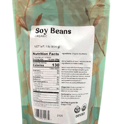 Soy Beans, Organic