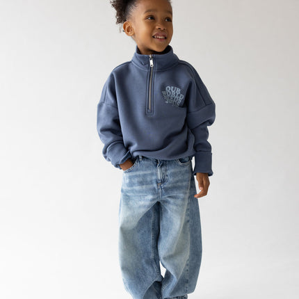 Our World Needs Jesus Kids Half-Zip