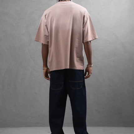 Oversize Cotton Tee – Creating New Roots Futuristic Print