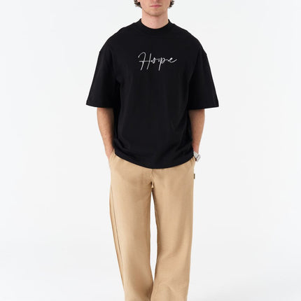 Hope Text & Rug Tapestry Graphic Oversize Tee