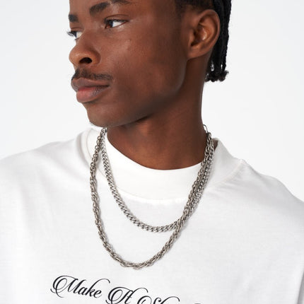 Oversize Cotton Tee / "Make A Stand" Photographic Graphic Print