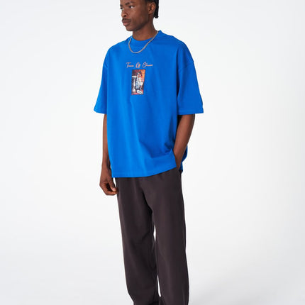 Time Of Chaos Vase Graphic Oversize Cotton Tee