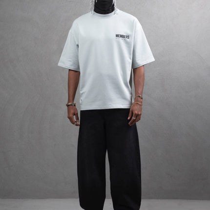 What We Wear MEMBERS Oversize Graphic Cotton T-Shirt – Unisex Streetwear