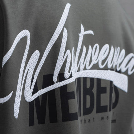 What We Wear MEMBERS Oversize Graphic Cotton T-Shirt – Unisex Streetwear
