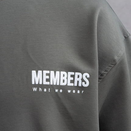 What We Wear MEMBERS Oversize Graphic Cotton T-Shirt – Unisex Streetwear