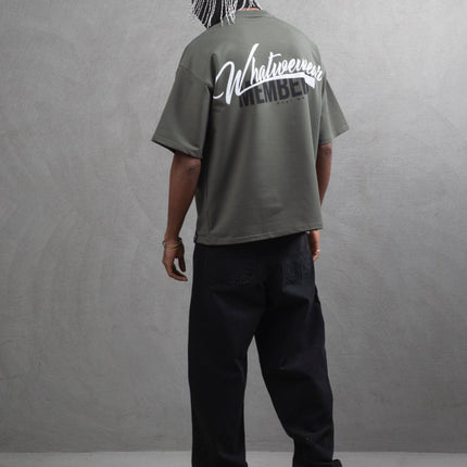 What We Wear MEMBERS Oversize Graphic Cotton T-Shirt – Unisex Streetwear