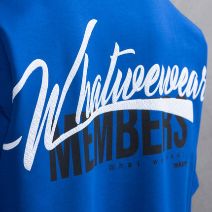 What We Wear MEMBERS Oversize Graphic Cotton T-Shirt – Unisex Streetwear