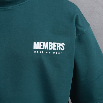 What We Wear MEMBERS Oversize Graphic Cotton T-Shirt – Unisex Streetwear