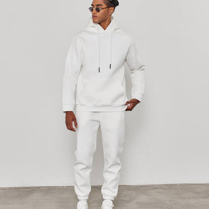 Oversized 3-Thread Hoodie Sweatpants Set