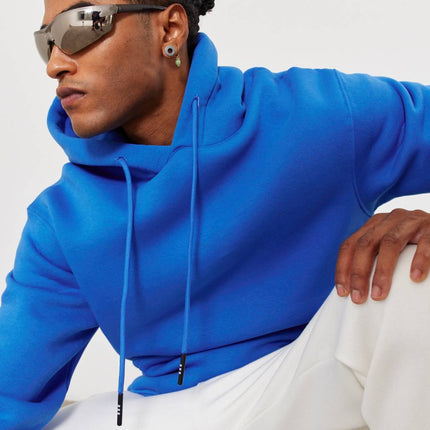 Oversized Hoodie Sweatshirt in Solid Color