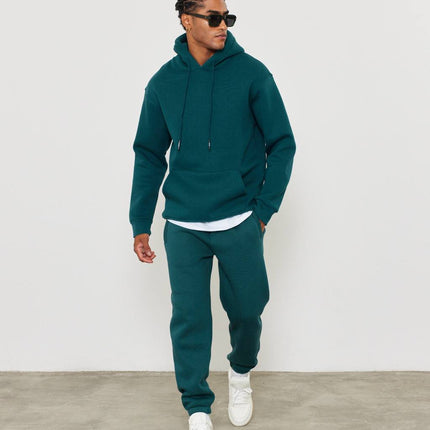 Oversized Hoodie Sweatshirt in Solid Color