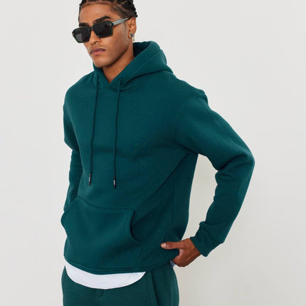 Oversized 3-Thread Hoodie Sweatpants Set