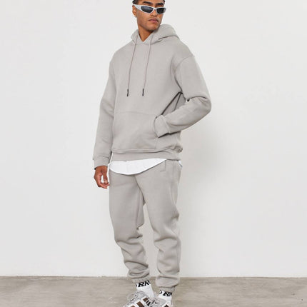 Oversized 3-Thread Hoodie Sweatpants Set