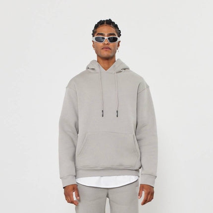 Oversized Hoodie Sweatshirt in Solid Color
