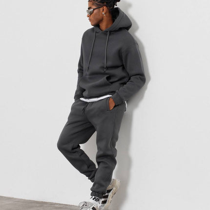 Oversized Hoodie Sweatshirt in Solid Color