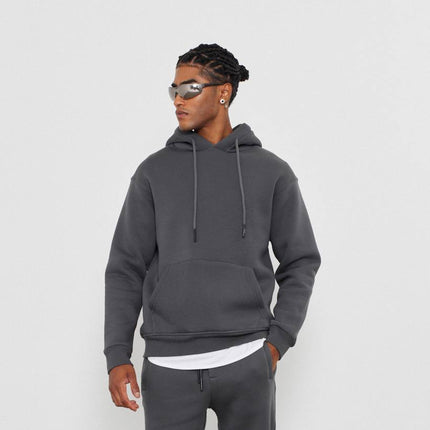 Oversized Hoodie Sweatshirt in Solid Color