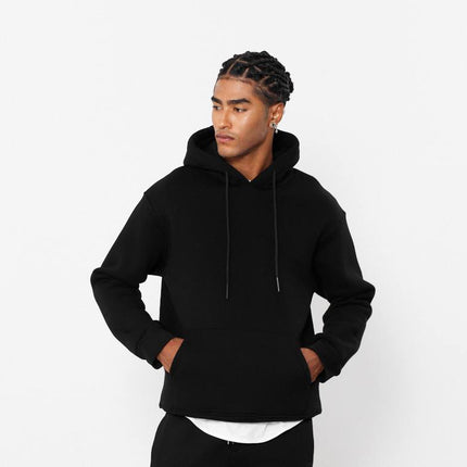 Oversized 3-Thread Hoodie Sweatpants Set