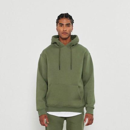 Oversized Hoodie Sweatshirt in Solid Color