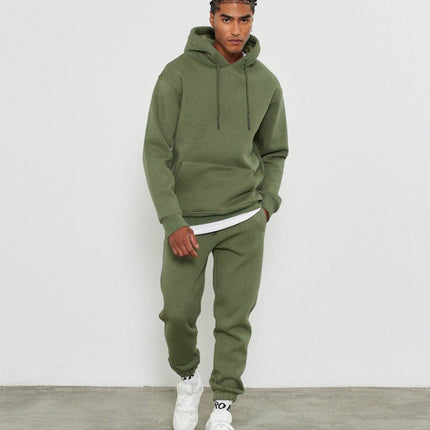 Oversized 3-Thread Hoodie Sweatpants Set