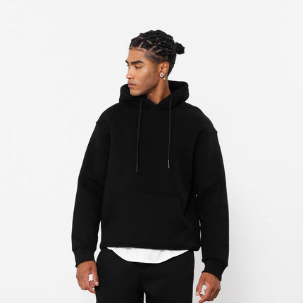 Oversized Hoodie Sweatshirt in Solid Color