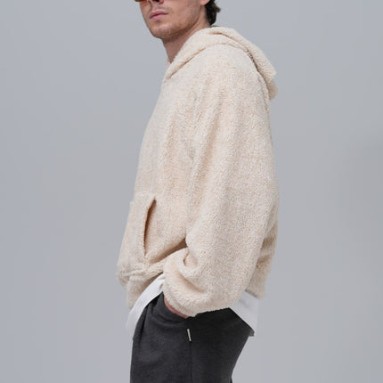 Oversized Bouclé Hoodie