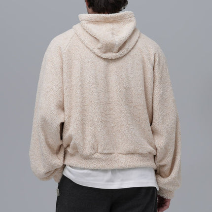 Oversized Bouclé Hoodie