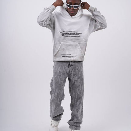 Oversized "Civilization" Graphic Hoodie - Unisex Streetwear Sweatshirt