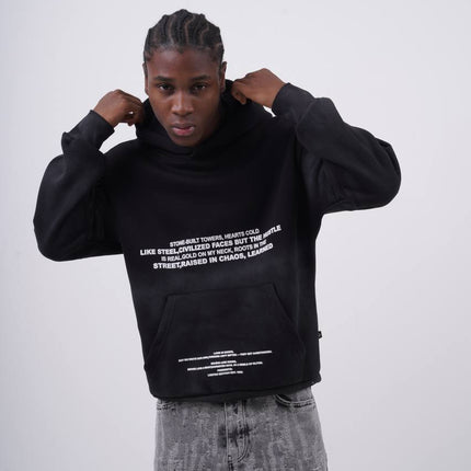 Oversized "Civilization" Graphic Hoodie - Unisex Streetwear Sweatshirt
