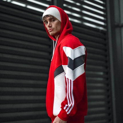 Oversized Hoodie with Turkish Flag Design