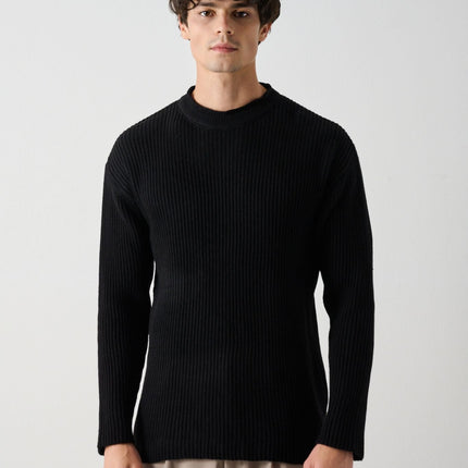 Tube Neck Oversized Sweater