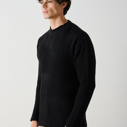 Tube Neck Oversized Sweater