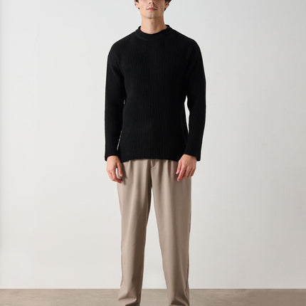 Tube Neck Oversized Sweater