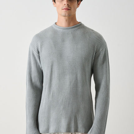 Tube Neck Oversized Sweater