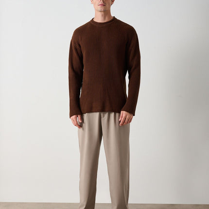Tube Neck Oversized Sweater