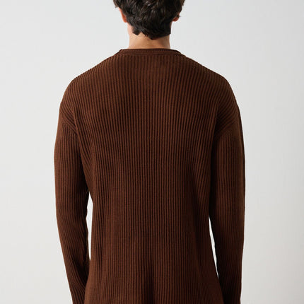 Tube Neck Oversized Sweater