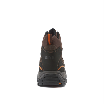 Kiwi Trail Brown Suede/Nylon 5" Steel Toe Water Resistant Work Boots [69300]