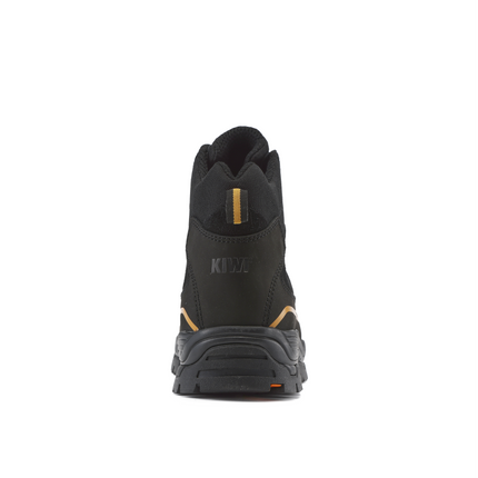 Kiwi Trail Black Suede/Nylon 5" Steel Toe Water Resistant Work Boots [69400]