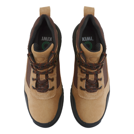 Kiwi Trek Wheat Suede/Nylon 5" Steel Toe Water Resistant Work Boots [69500]