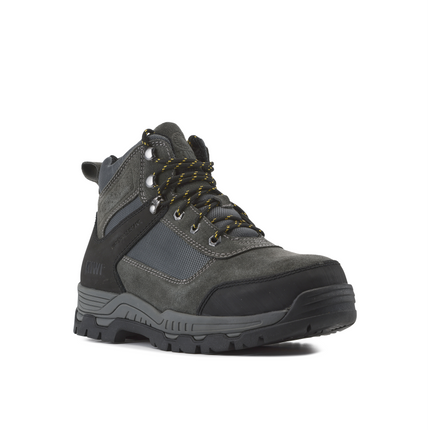 Kiwi Trek Grey Suede/Nylon 5" Steel Toe Water Resistant Work Boots [69600]