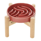 S / Pink / Wood Stand