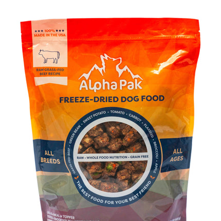 PREMIUM RAW FREEZE DRIED DOG FOOD BEEF