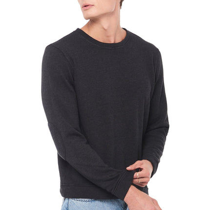 Men's French Terry Patch Sleeve Sweatshirt