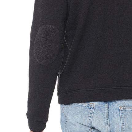 Men's French Terry Patch Sleeve Sweatshirt