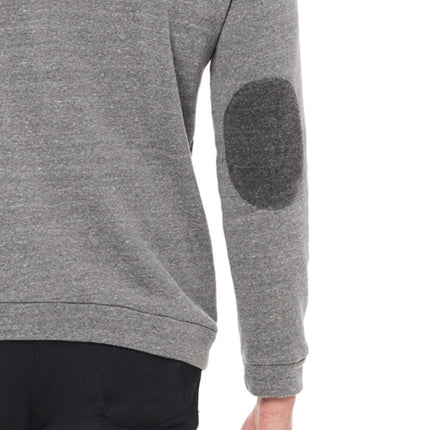 Men's French Terry Patch Sleeve Sweatshirt