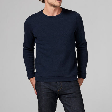 Men's French Terry Patch Sleeve Sweatshirt